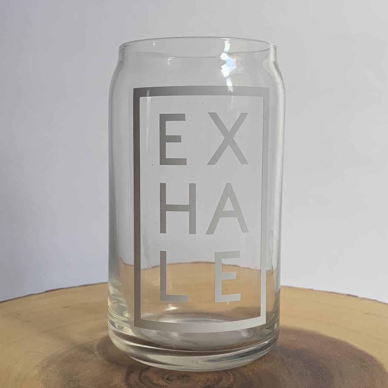 EXHALE Can Glass Cup