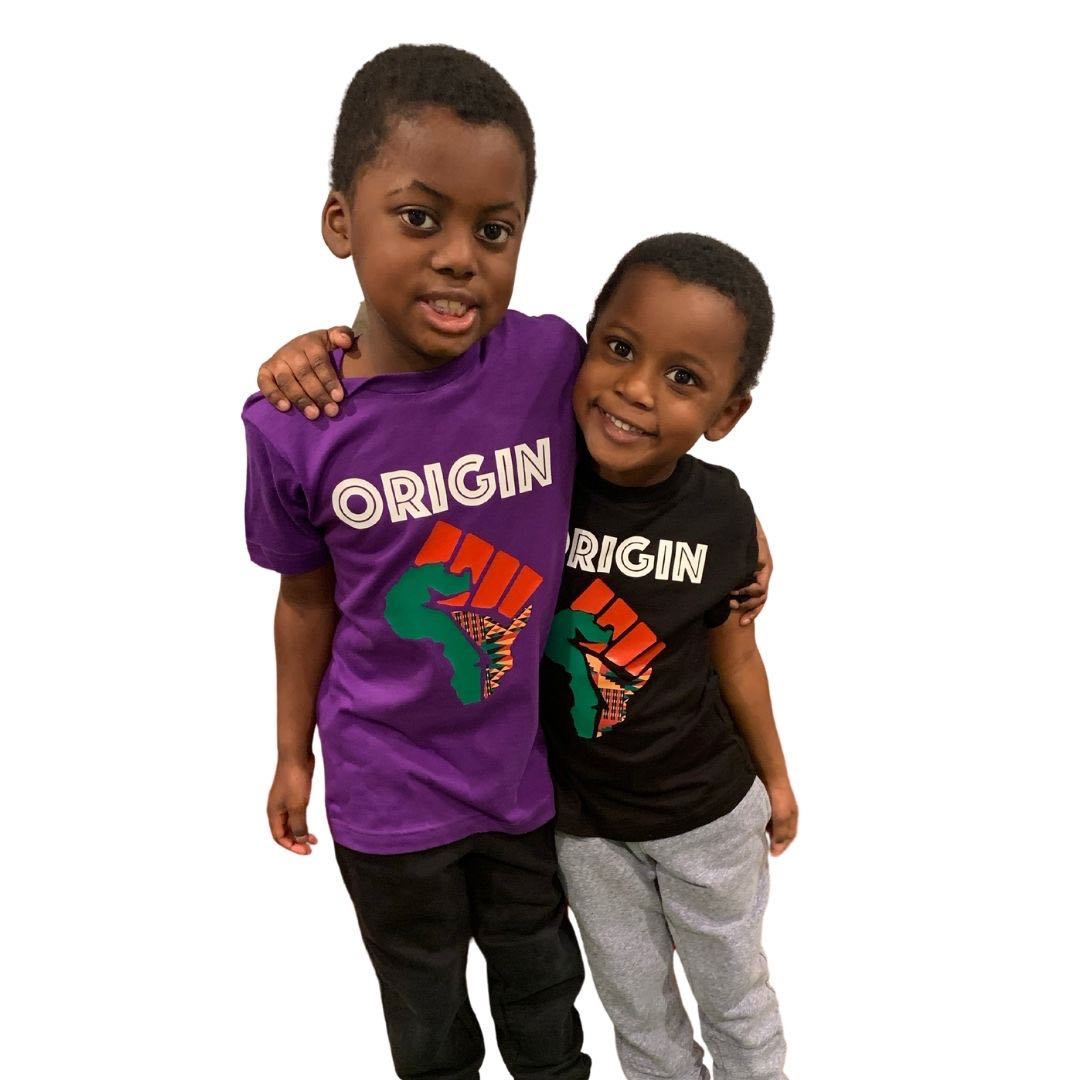 kanal billedtekst Politistation ORIGIN T-shirt Black History Month (Youth) – D'BOHOMAMA, LLC
